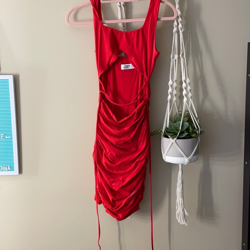 Tigermist dress open stomach